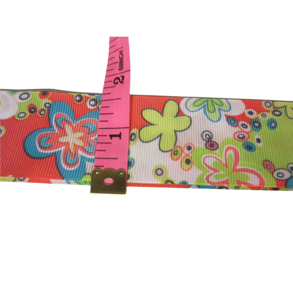 HANDMADE Hippy Flower Ribbon Shoe Laces  36" - Picture 4 of 4